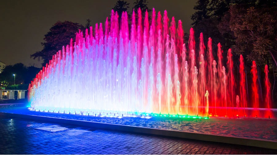 The Magic Water Circuit is one of the main tourist attractions in Lima